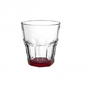 Низька склянка Casablanca red 269мол Pasabahce 52705/sl-red