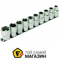 Набор головок Mastertool 1/2"DR, 10шт. (78-1211)