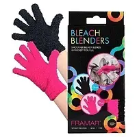 Перчатки для блондирования текстурированные Framar Bleach Blenders, 2 шт в упаковке (FR90023)
