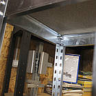 Поличковий стелаж 2100х600x450 мм Light оцинкований, 5 поличок, металевий стелаж з полицями з ДСП, складський стелаж, фото 7