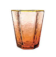 Набор стаканов с золотистым ободком 280 мл 2 штуки SNT Amber ST7051-14