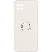 Gelius Ring Holder Case for Samsung A125 (A12)/M127 (M12) Ivory White