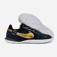 Футзалки NIKE Street Gato IC | Black/Gold