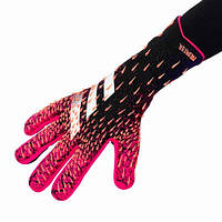 Перчатки футбольные Adidas Goalkeeper Gloves Predator Вратарские перчатки адидас предатор Перчатки розовые 8