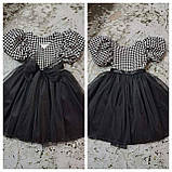 Пишне ошатне плаття з рукавом ліхтарик для дівчинки "Попелюшка" (122,128р), фото 4