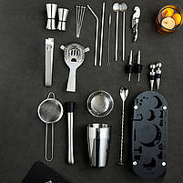 Набір для бара Youchen MC-YKL23 23 предмети для коктейлів мохіто апероль шприц 29 шт., фото 6