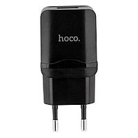 Сетевое зарядное устройство Hoco C22A Micro Черный K[, код: 6685760