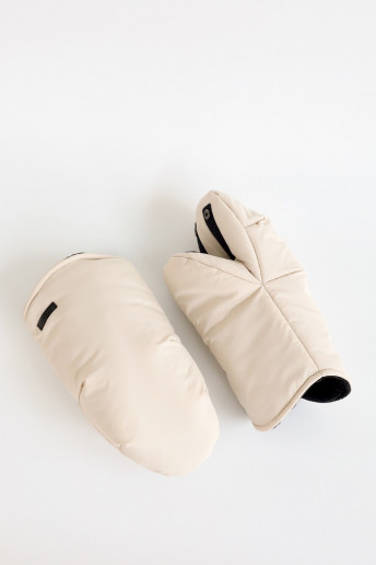 Муфта рукавиці для коляски, слонова кістка, фото 1