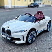 Детский электромобиль Bambi BMW i4 JE1009EBLR-1 Белый 4WD MP3+USB, AUX