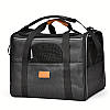 Сумка переноска для котів та собак 45х31х34 CosmoPet CP-50 Black, фото 5