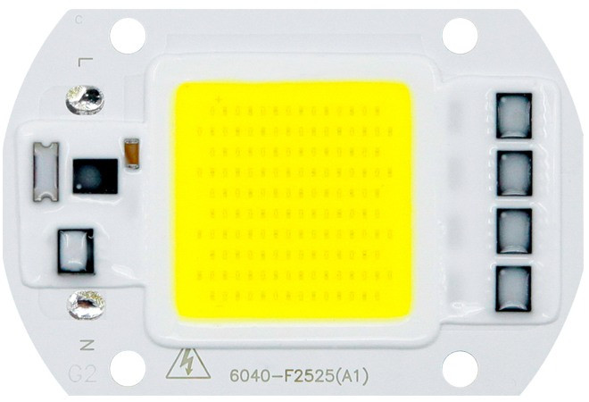 Светодиод COB 20W Белый холодный 220V AC: продажа, цена в Днепре ...
