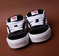 Женские Черные Кеды Vans knu Skool Black 36-40. Дутые кеды