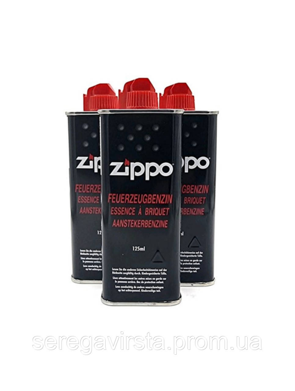 Бензин Zippo 125 ml для заправлення запальнички
