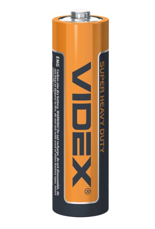 Батарейка сольова Videx R6P/AA пальчикова 1 шт ( код: BAT2AA )