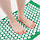 Масажний килимок з подушкою - аплікатор Кузнєцова для спини  60х40 см Зелений | акупунктурний килимок масажний, фото 2