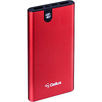 Power bank Gelius Pro Edge GP-PB10-013 10000 mAh портативная батарея повербанк 2хUSB Red