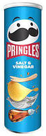 Чіпси Pringles Salt & Vinegar сіль та оцет, 165 г