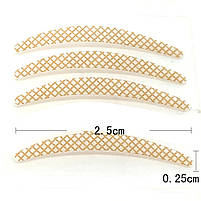 Наклейка для корекції верхньої повіки тонка 600шт колір бежевий. Наклейки для повік. Наклейки для підтяжки повік, фото 2