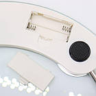 Ваги електронні підлогові 2003А до 180 кг / Круглі скляні ваги / Підлогові ваги, фото 5