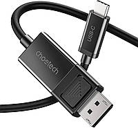 Кабель мультимедийный USB-C to DisplayPort 1.8m 8K 30Hz Choetech (XCP-1803-BK)