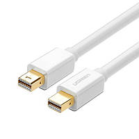 Кабель Mini DisplayPort - Mini DisplayPort 2м, Ugreen MD111 White (10429)