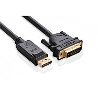 Кабель DisplayPort M to DVI-D 25 2.0m V1.2, DP103 Ugreen (10221)