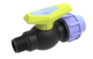 Кран кульовий D32 ЗН 32х1" (ПП), фото 1