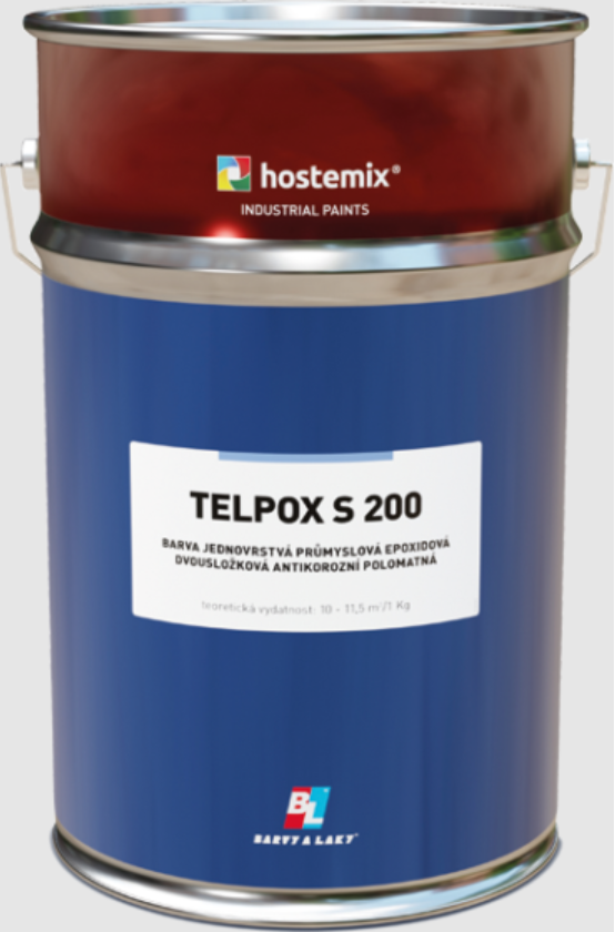 Епоксидна фарба TELPOX S 200 для сильно навантажених поверхонь (12кг), Teluria