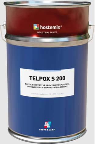 Епоксидна фарба TELPOX S 200 для сильно навантажених поверхонь (12кг), Teluria, фото 1