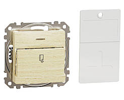 Вимикач картковий береза Sedna