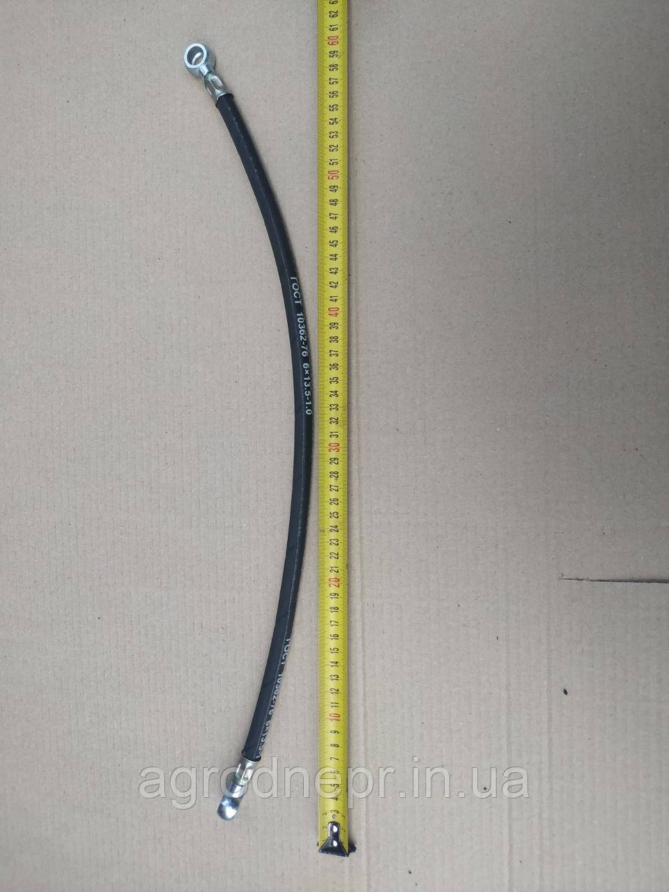 Паливопровід ф14 штуцера L=0,6 (МБС корд чорна)