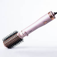 Фен щетка для волос 800 Вт с холодным и горячим воздухом VGR V-494 Розовый EK-77