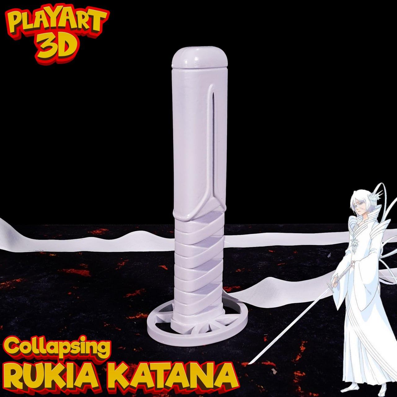 Японський самурайський меч для косплея Katana Rukia