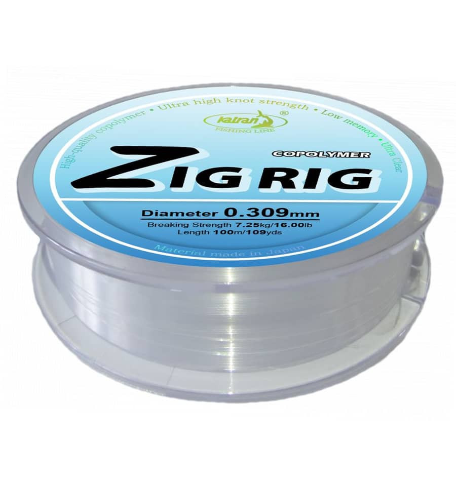Волосінь для Зіг-Ріг Katran Zig Rig, 100 м 7.25 kg 0,309 mm