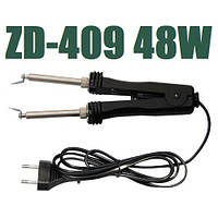 Паяльник ZD-409 з двома жалами 48W (для демонтажу)