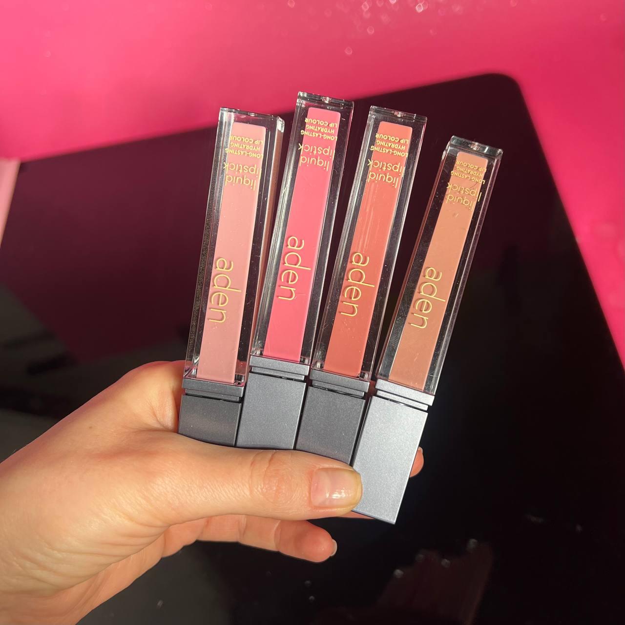 Рідка матова помада для губ Aden Liquid Lipstick 8,5 мл