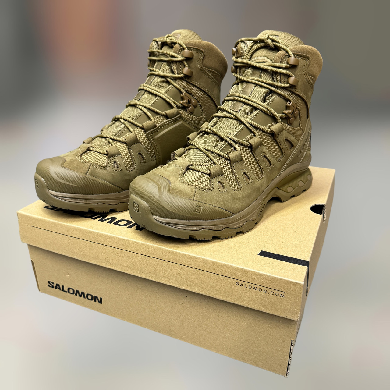Берці тактичні Salomon QUEST 4D Forces 2, р. 40 2/3 (7), колір Койот, берці армійські тактичні, L40943300