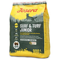 Сухой корм для щенков Josera Surf & Turf Junior с ягненком и лососем 900 г