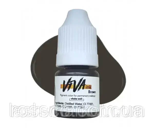 Пигмент VIVA ink Eyes №2 Brown - 4 мл