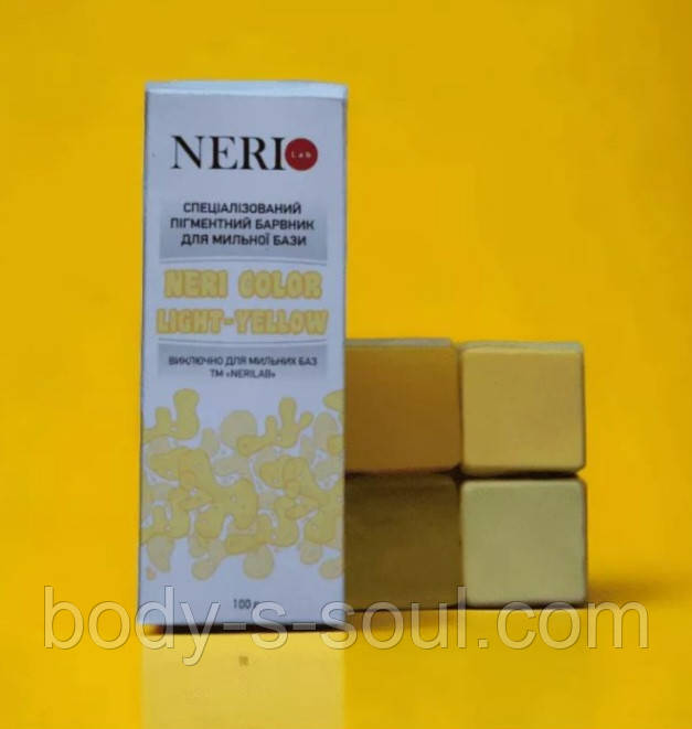 COLOR LIGHT YELLOW, пігмент рідкий, NERI Україна