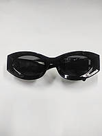 Сонцезахисні окуляри жіночі очки від сонця Жіночі стильні сонцезахисні окуляри кішечки MIU MIU чорні