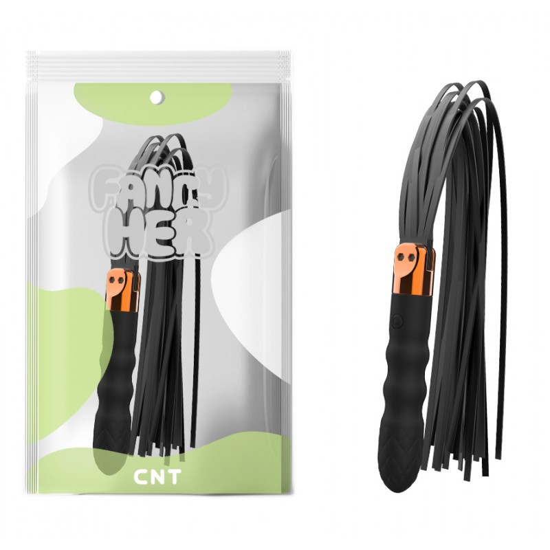 Вібратор із плетінням Tickling Teaser Vibe Black, фото 1