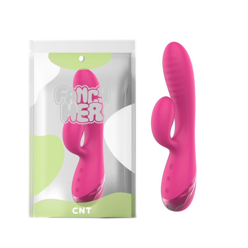 Ніжний вібратор для жінок Naughty Hon Inflatable Vibrator Rose, фото 1