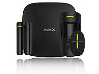 Охранная система Ajax Systems, умная gsm сигнализация аякс, наборы сигнализации, охрана домов Черная