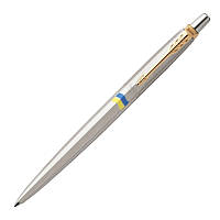 Ручка кулькова в подарунковій коробці (1.0мм, синя) Parker JOTTER Stainless Steel GT BP 16032_T008c