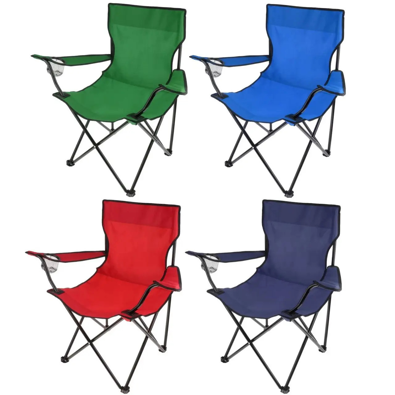 Крісло складане для пікніка та риболовлі "Павук" колір Мікс 393