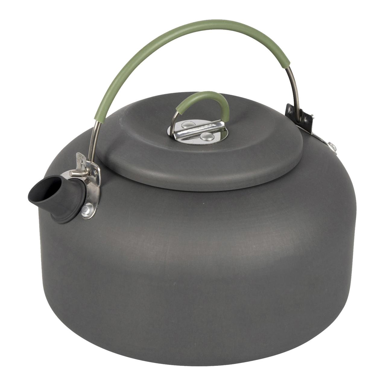 Чайник Bo-Camp Hard Anodized 1.4L Anthracite/Green (2200410) D_900 - фото 1 - id-p2141664699