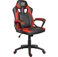 Крісло ігрове Defender SkyLine поліуретан, Клас 4, 50мм, Black/Red (64357)