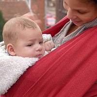 Слінг-шарф DIDYMOS Lisca Burgund (4,7 м)