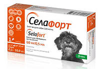 Селафорт спот-он, 60 мг/0,5 мл, для собак 5,1 10 кг, 1 пипетка